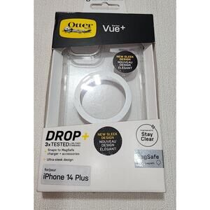 Otterbox series Vue plus iPhone 14 plus clear Glitter